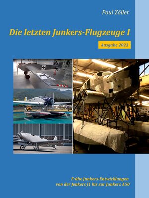 cover image of Die letzten Junkers-Flugzeuge I--Ausgabe 2023